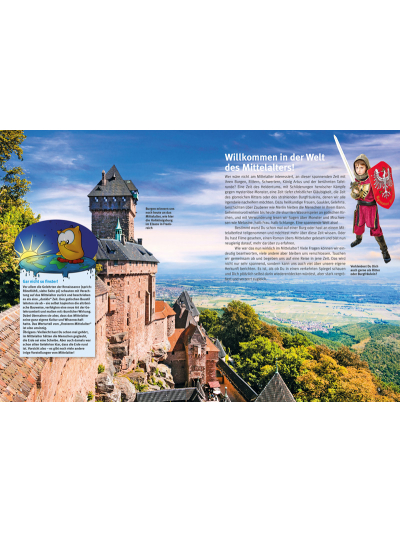 Entdecke das Mittelalter - Kinderbuch Sachbuch - Beispielseite01